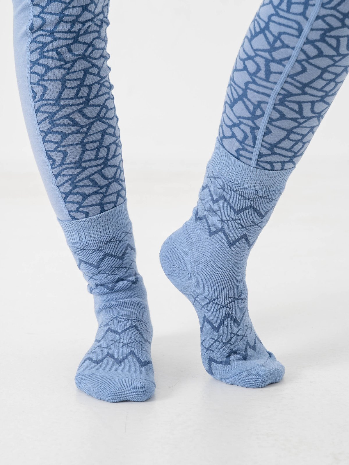 Johaug 2-pack Wool Socks Blå