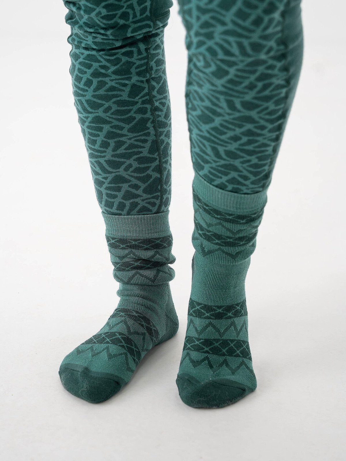 Johaug 2-pack Wool Socks Dark Teal