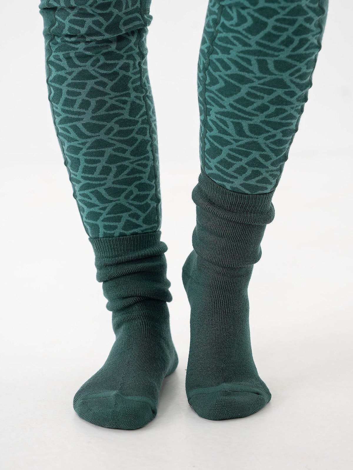 Johaug 2-pack Wool Socks Dark Teal
