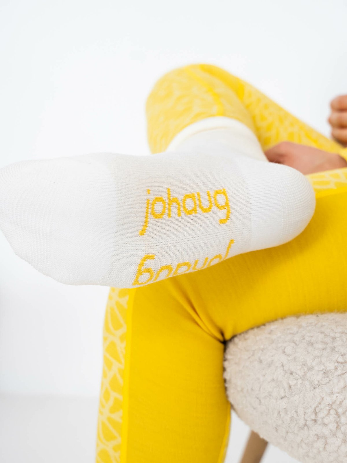 Johaug 2-pack Wool Socks Maize