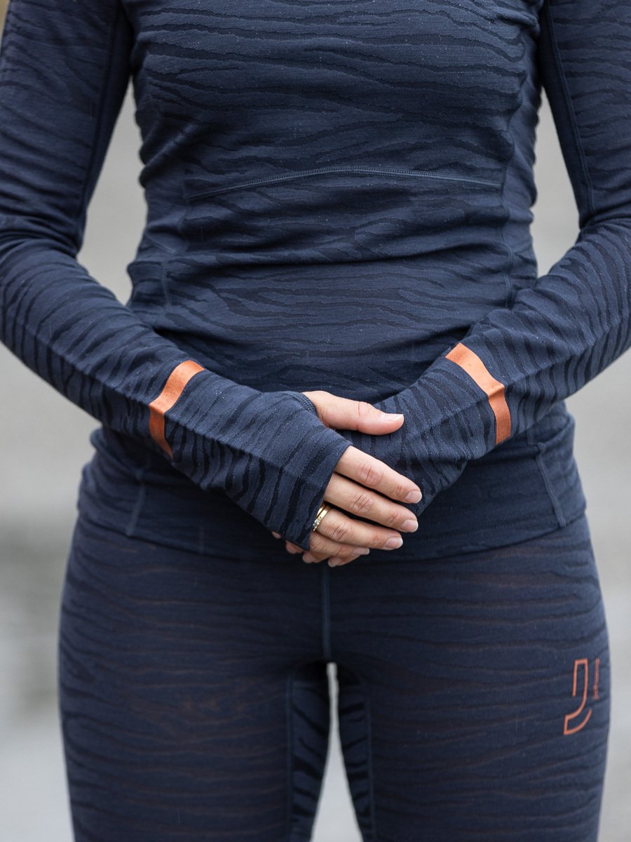 Johaug Advance Tech-Wool Long Sleeve Ink