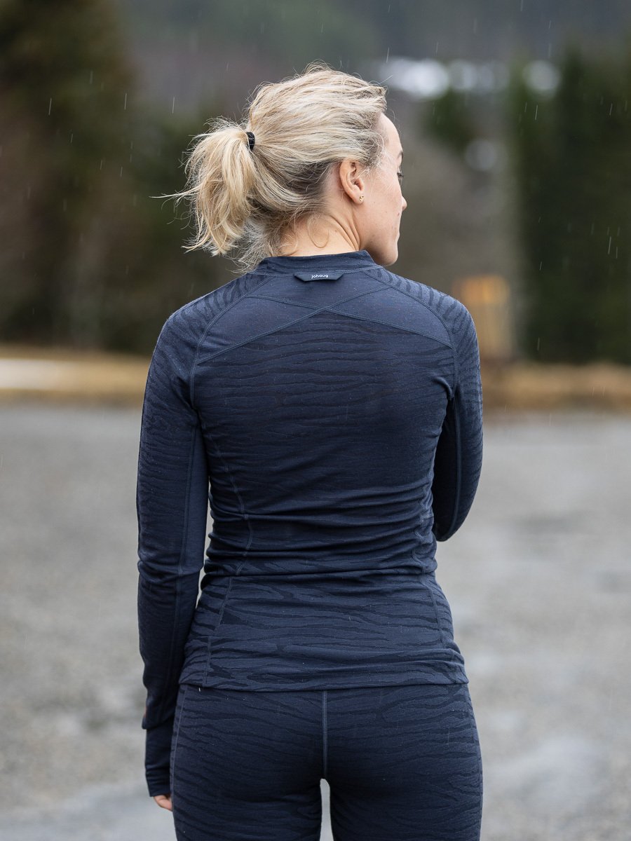 Johaug Advance Tech-Wool Long Sleeve Ink