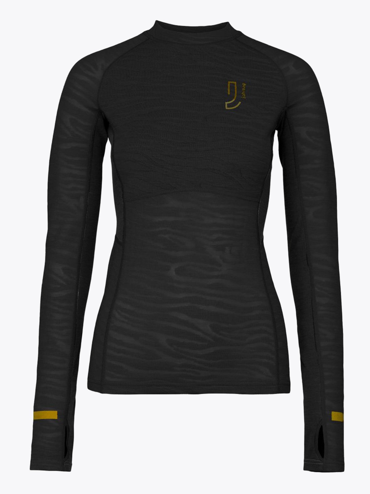 Johaug Advance Tech-Wool Long Sleeve True Black