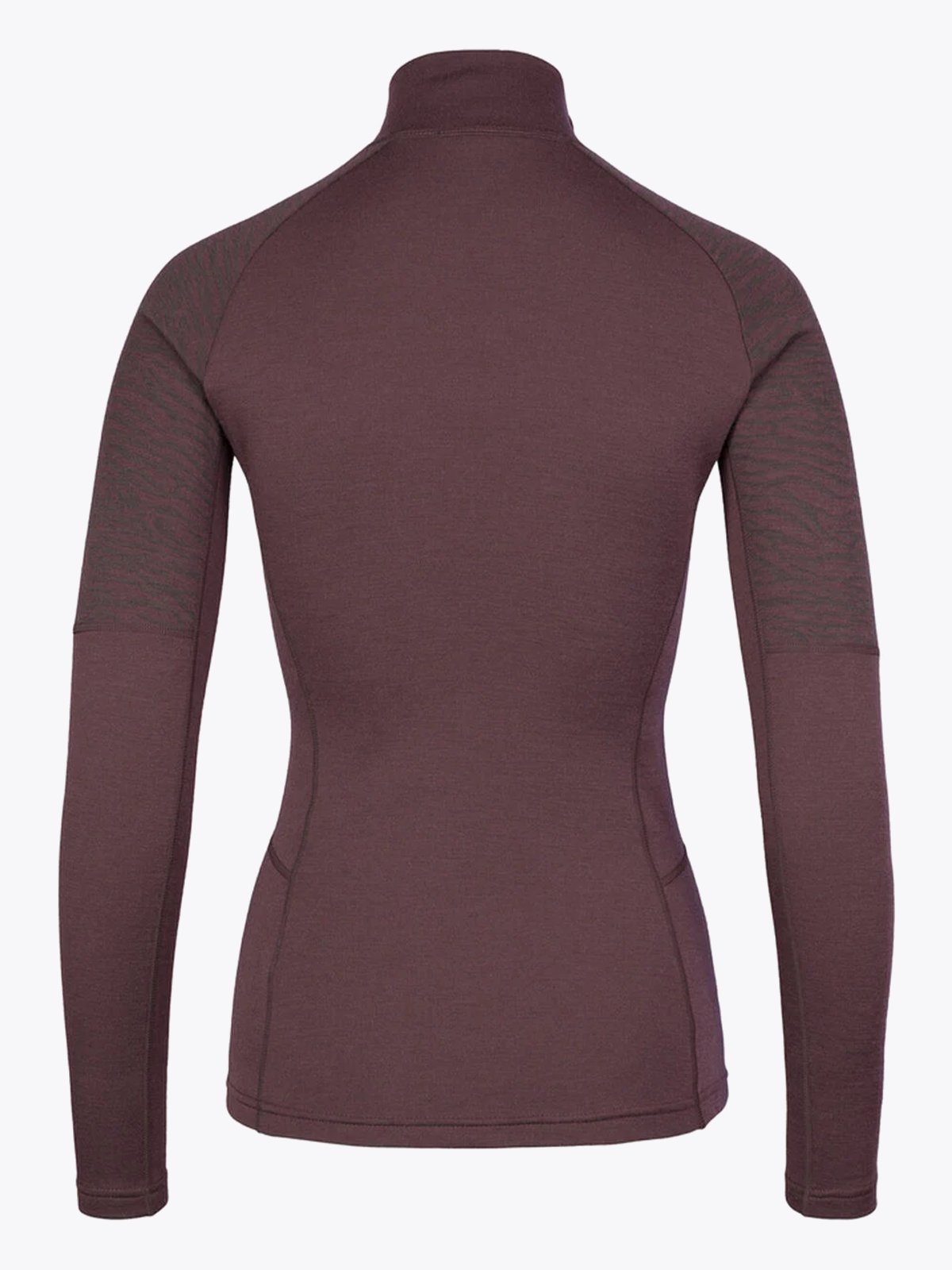 Johaug Elevate Wool Half Zip Mahog