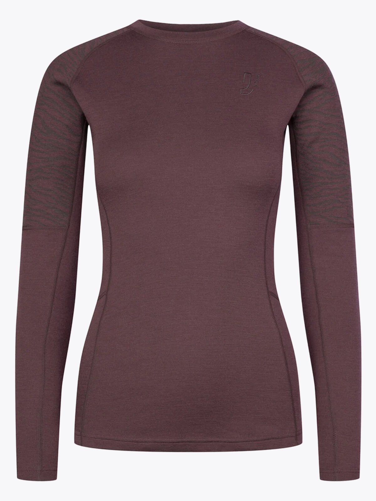 Johaug Elevate Wool Long Sleeve Mahog