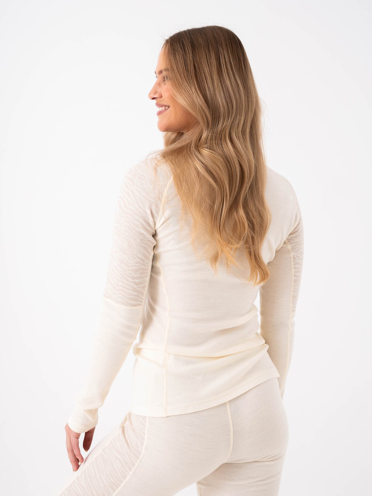 Johaug Elevate Wool Long Sleeve Tofu White