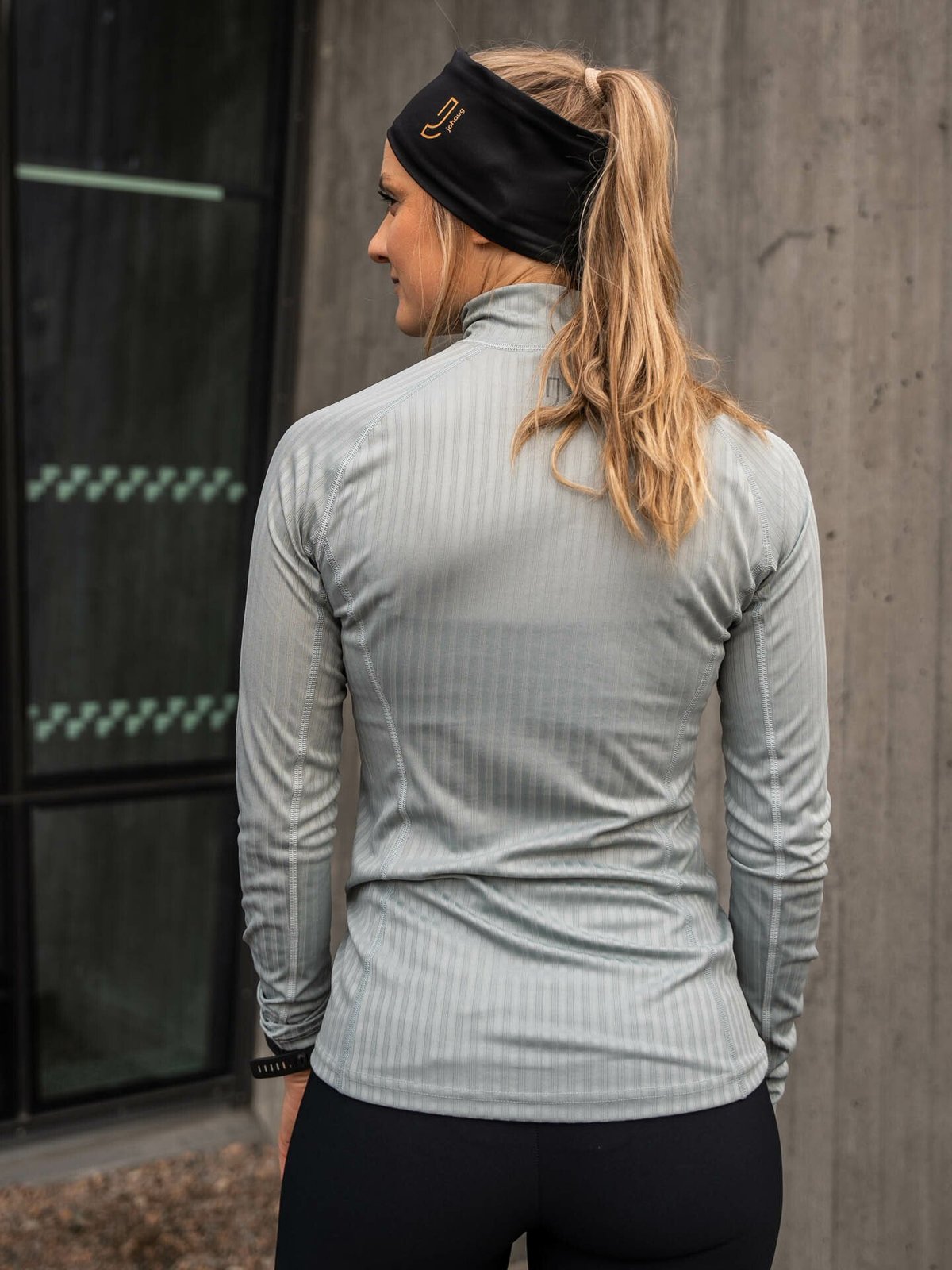 Johaug Rib Tech Half Zip Abyss