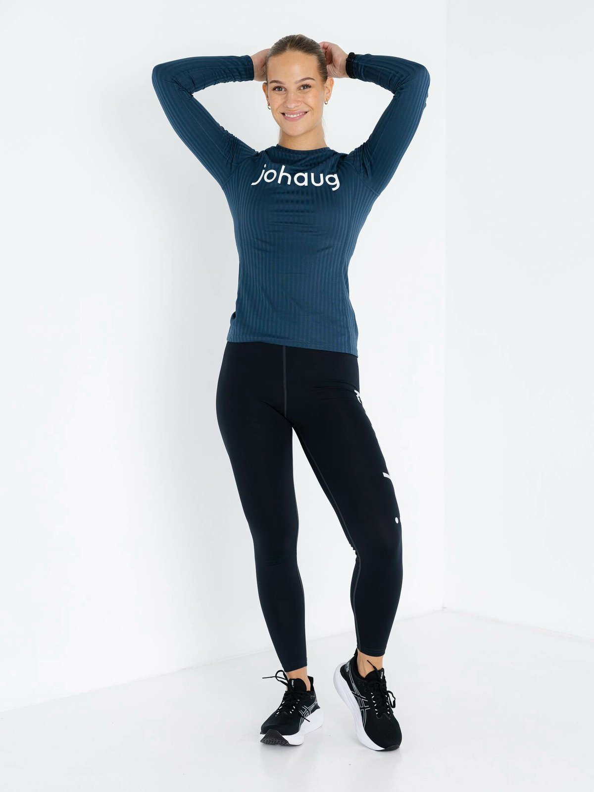 Johaug Rib Tech Long Sleeve Matte Navy