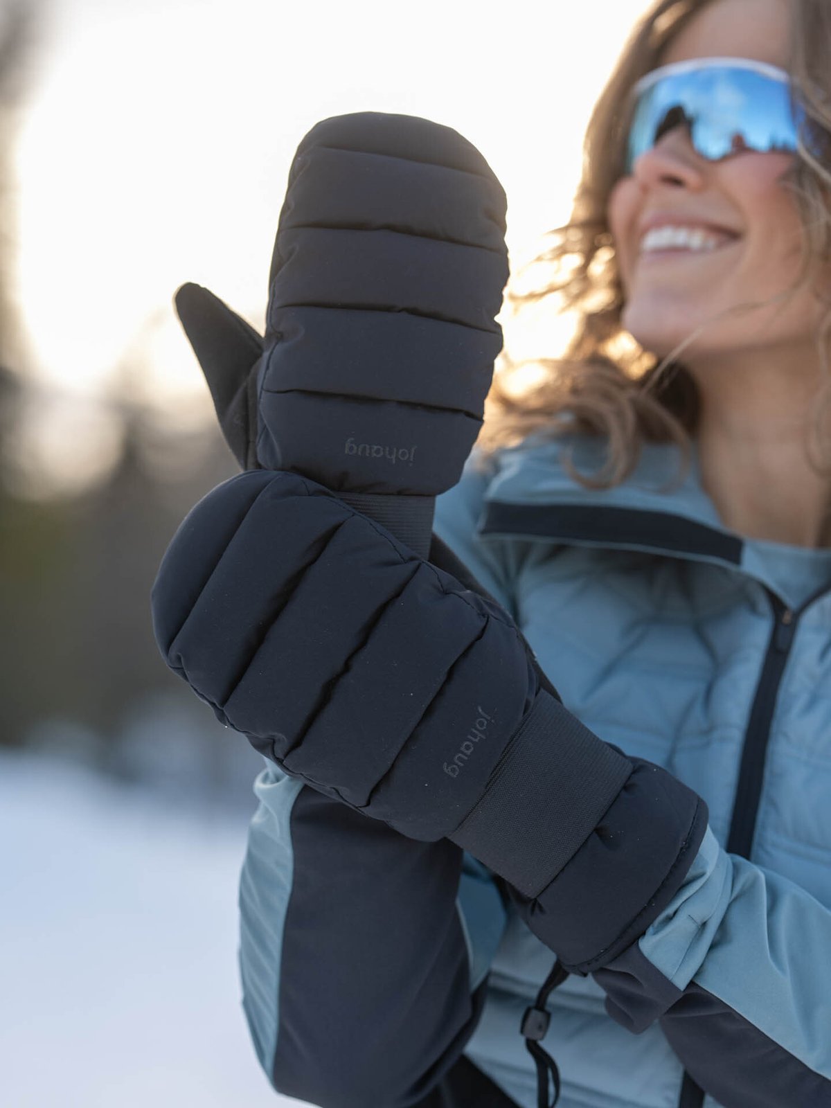 Johaug Escape Down Mitten Black