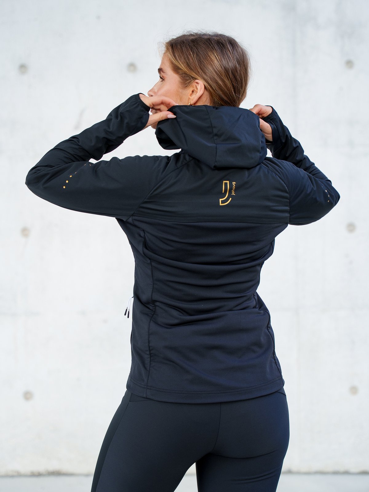 Johaug Powder Jacket Sort