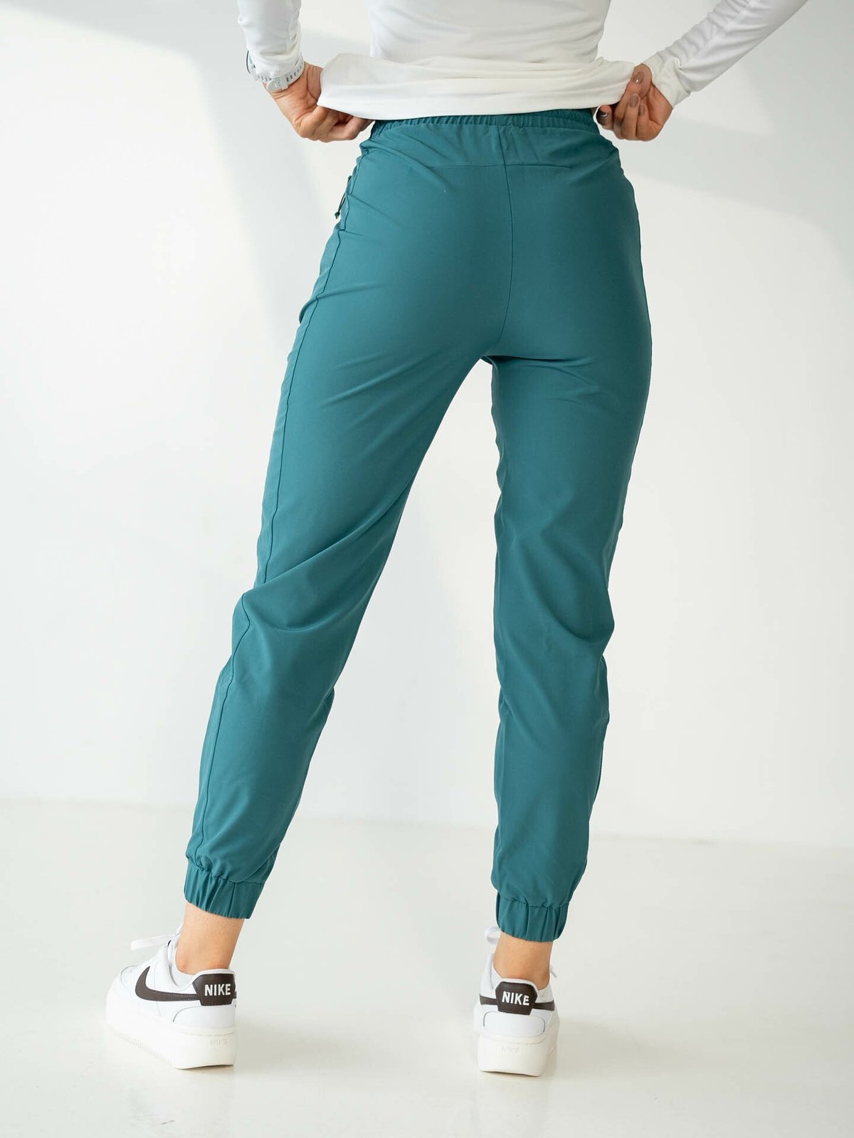 Johaug Strut microfiber pant Sjøgrønn