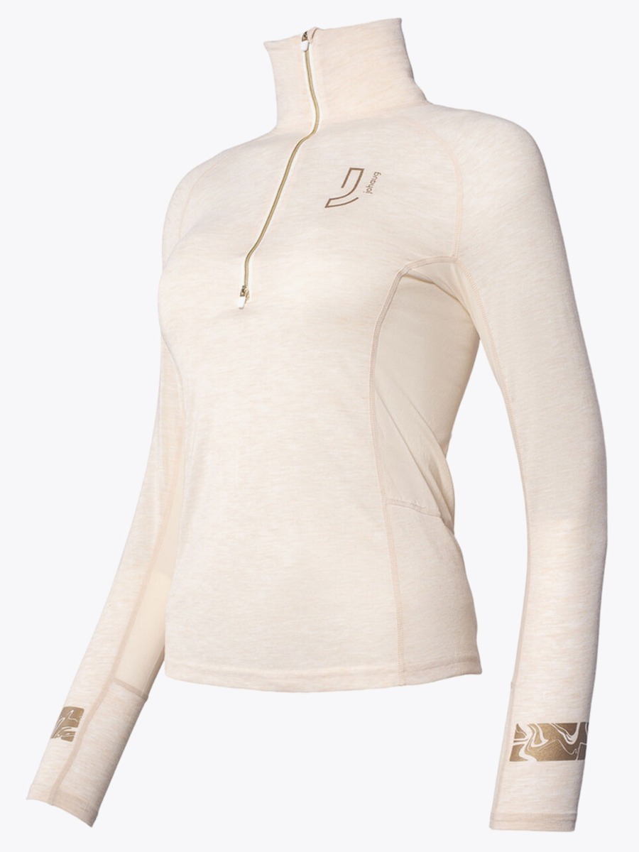 Johaug Aerial Woolmix Half Zip Skiss