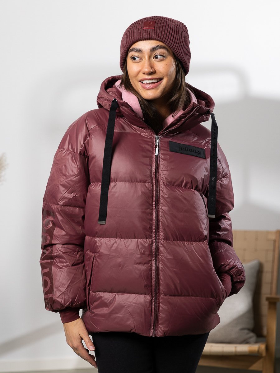 Johaug Lit Down Jacket Brownish Red