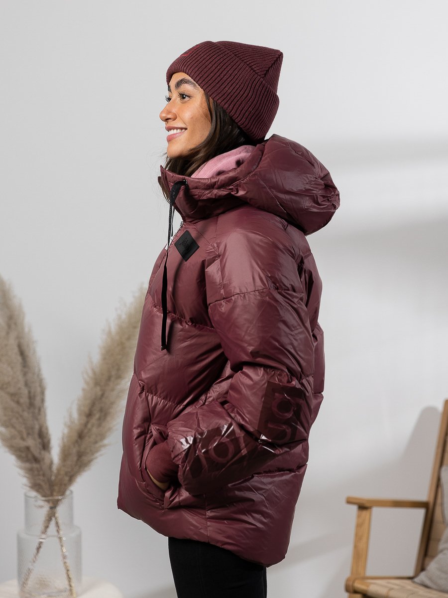 Johaug Lit Down Jacket Brownish Red