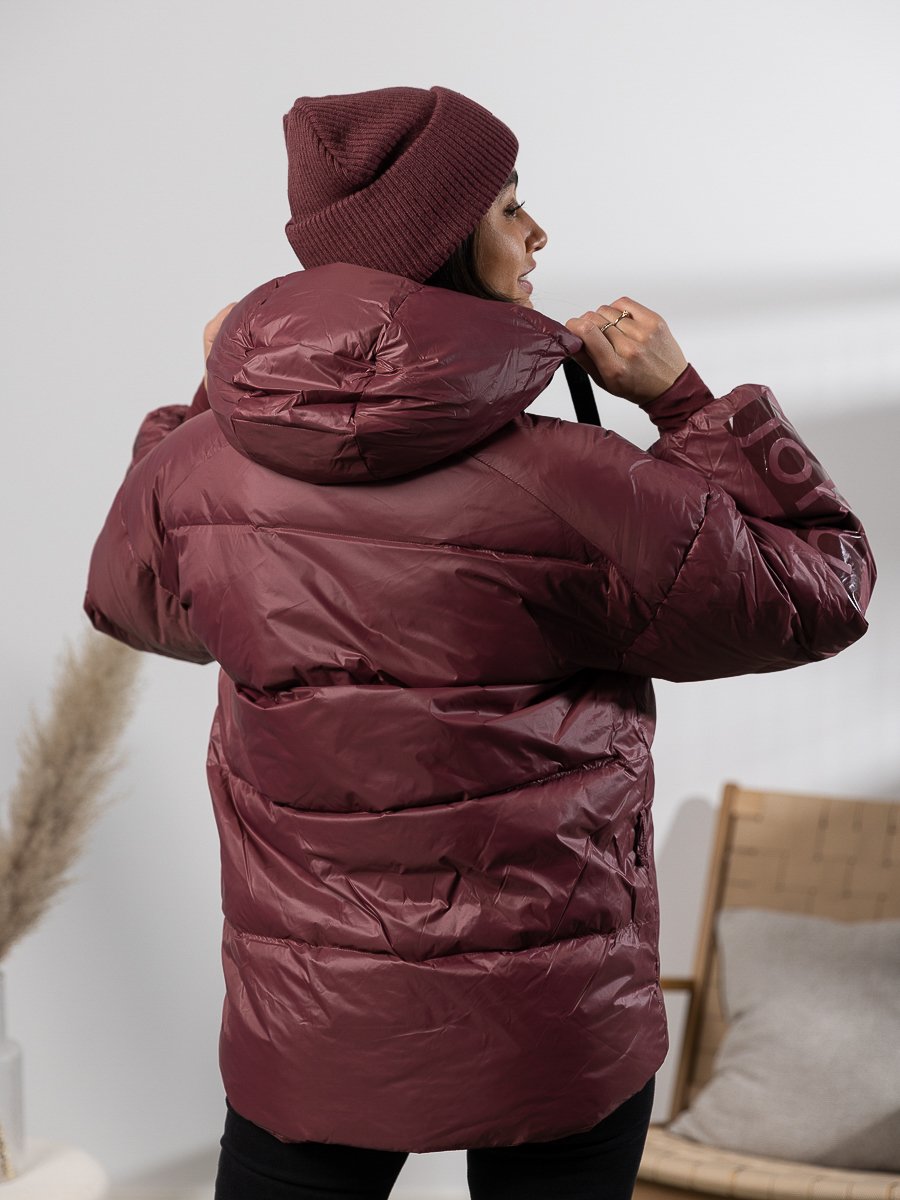 Johaug Lit Down Jacket Brownish Red