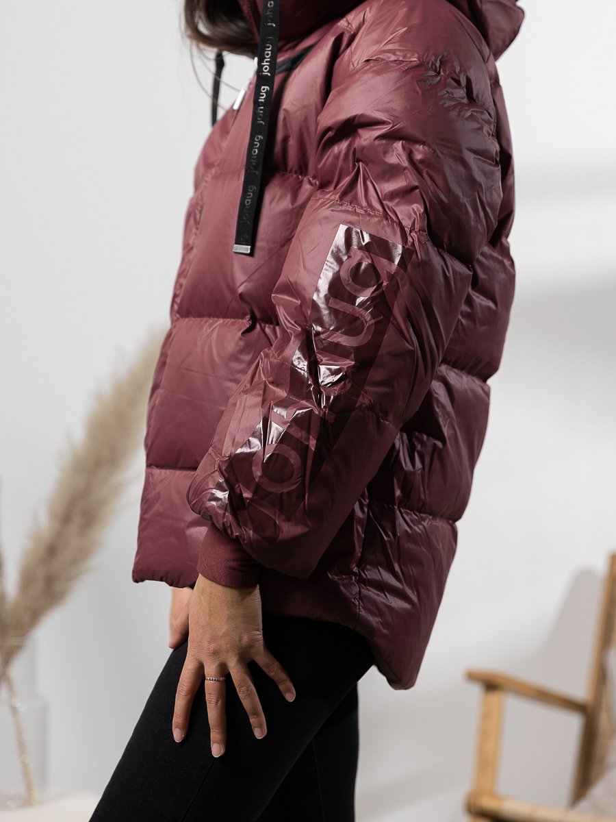 Johaug Lit Down Jacket Brownish Red