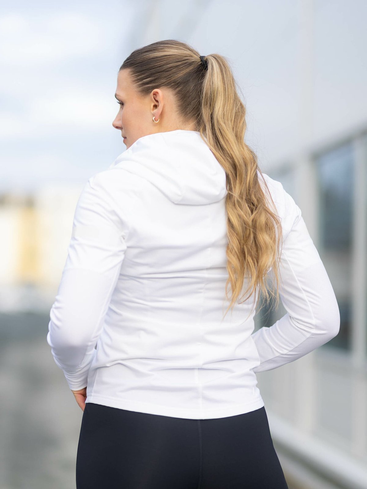 Johaug Gleam Full Zip White