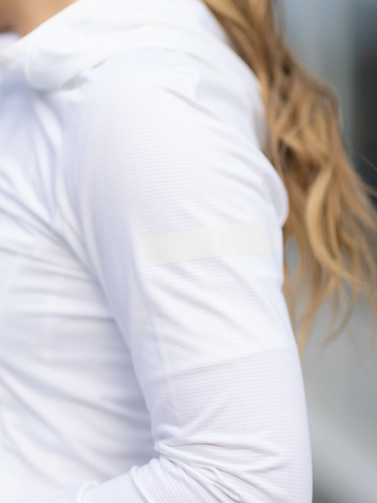 Johaug Gleam Full Zip White