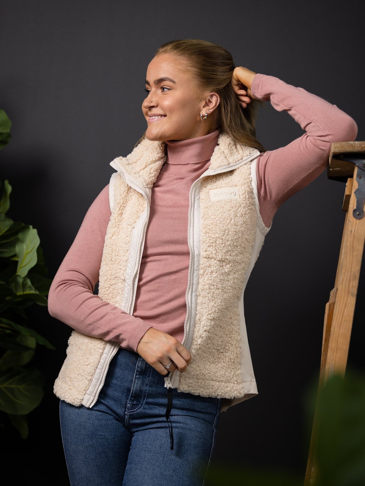 Johaug Sway Vest Light beige