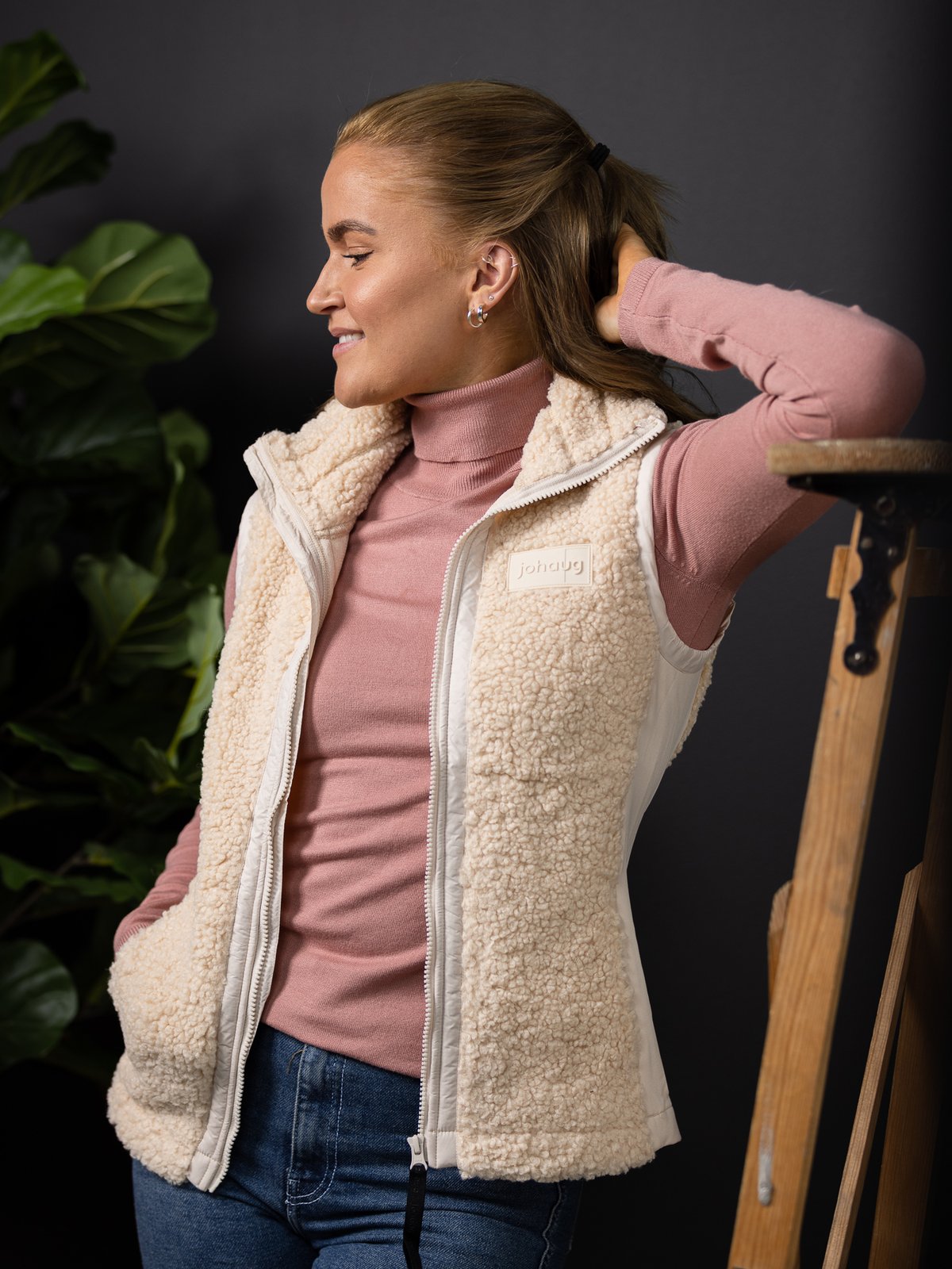 Johaug Sway Vest Light beige