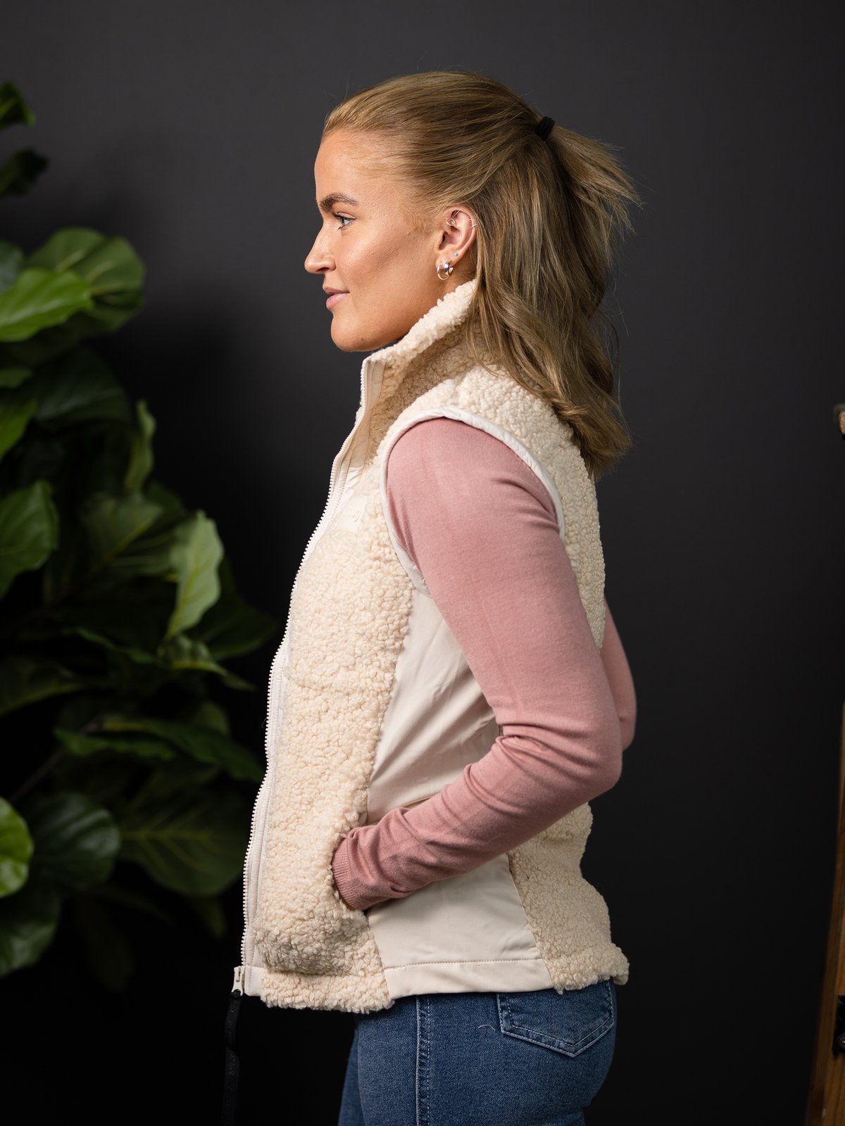 Johaug Sway Vest Light beige