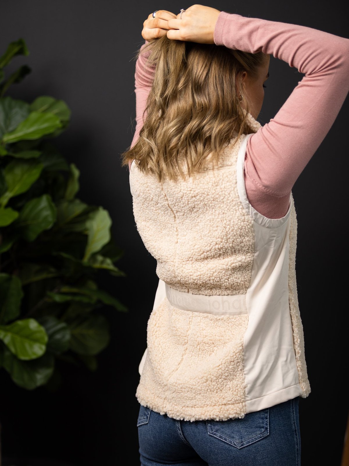 Johaug Sway Vest Light beige
