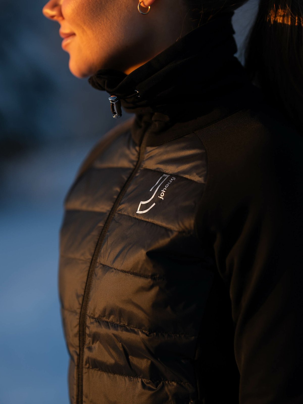 Johaug Radiate Down Hybrid Jacket Black