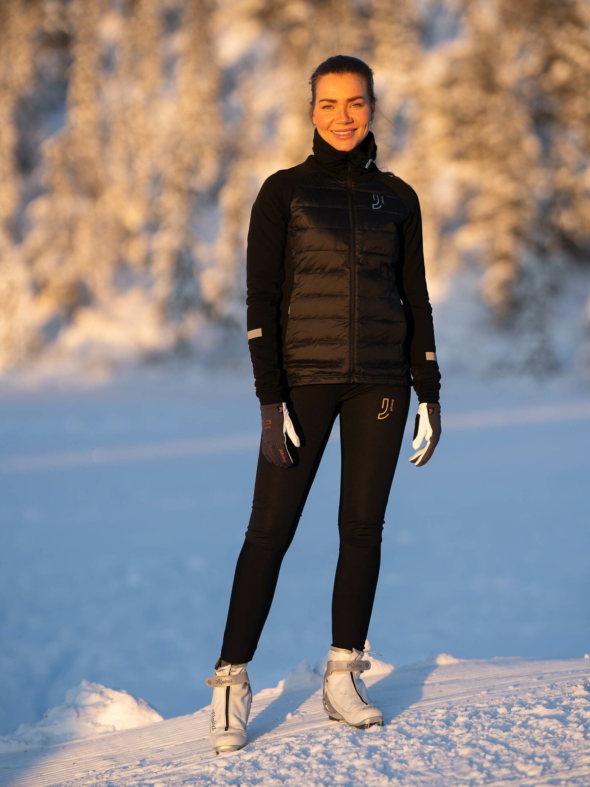 Johaug Radiate Down Hybrid Jacket Black