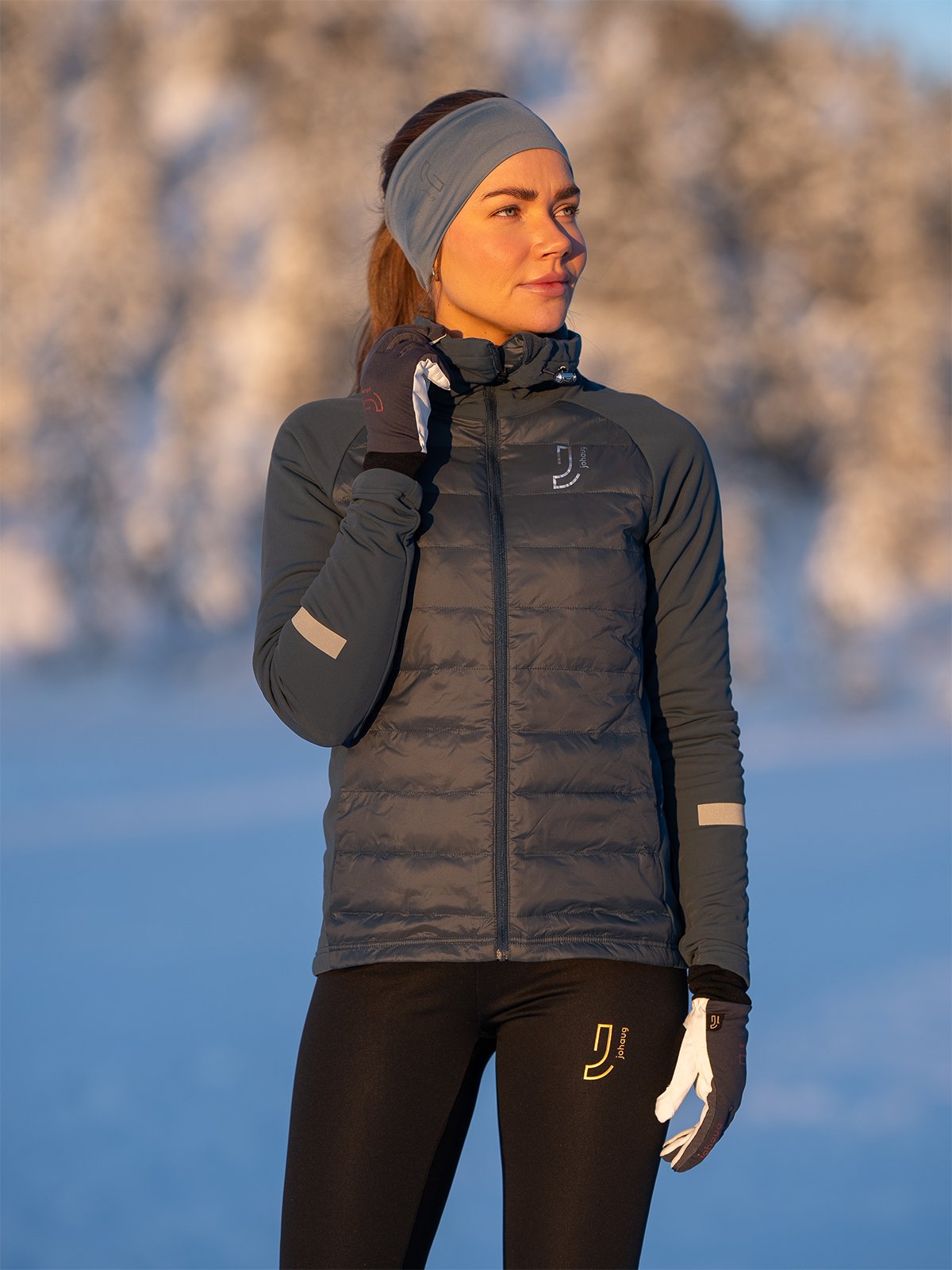 Johaug Radiate Down Hybrid Jacket MNAVY