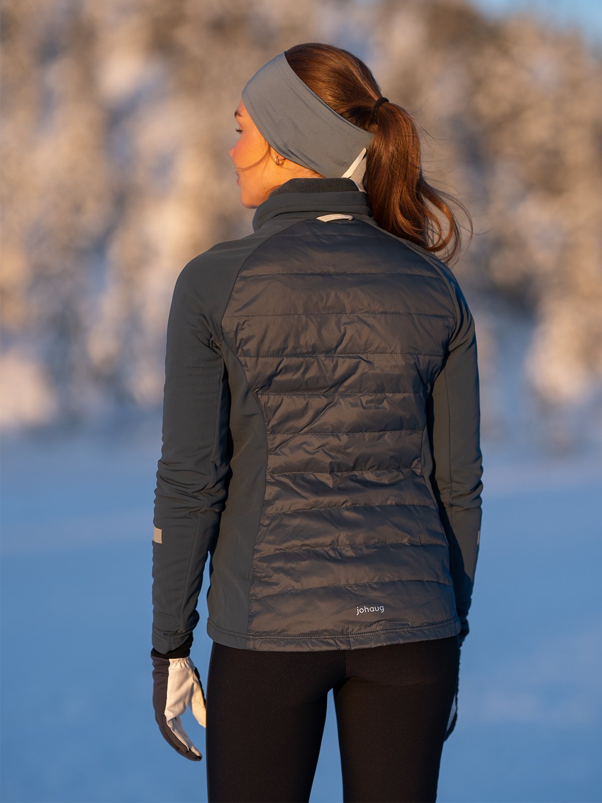 Johaug Radiate Down Hybrid Jacket MNAVY