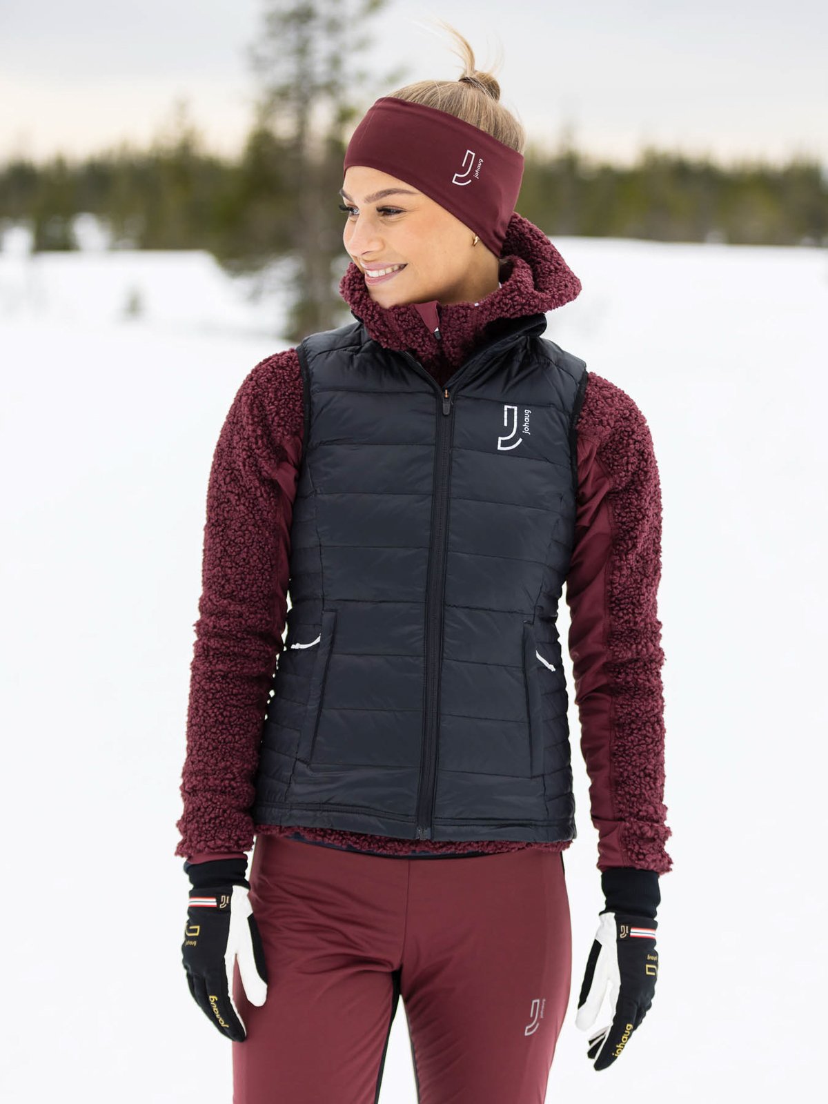 Johaug Radiate Down Vest TBLCK