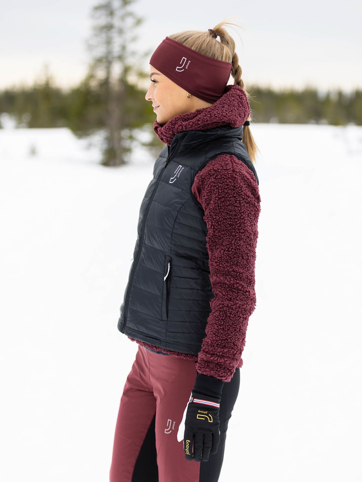 Johaug Radiate Down Vest TBLCK