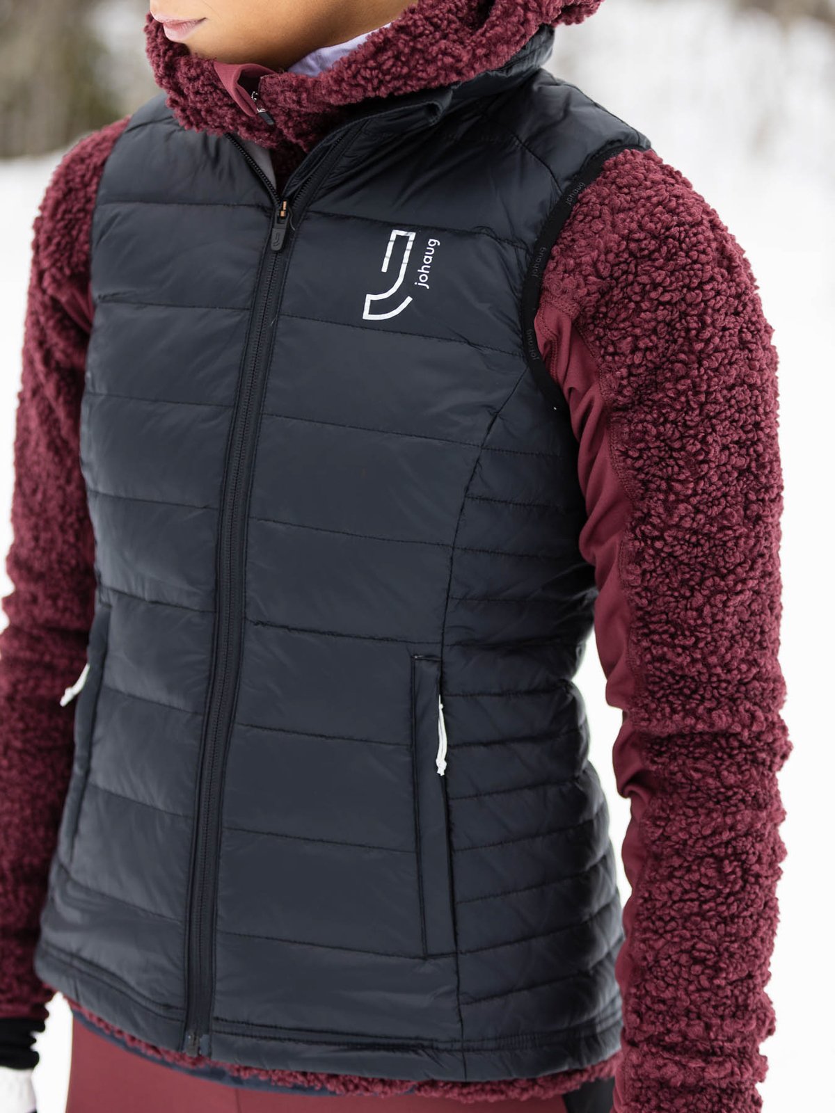 Johaug Radiate Down Vest TBLCK