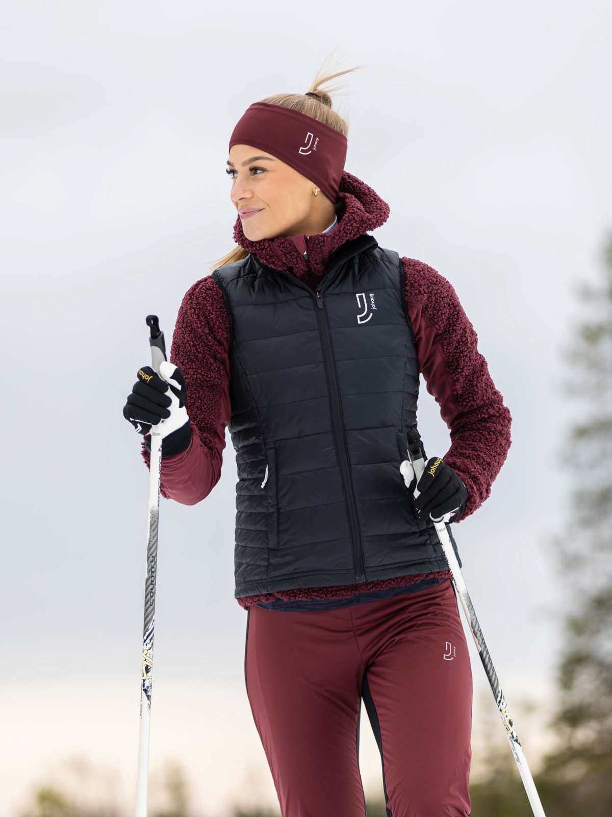 Johaug Radiate Down Vest TBLCK