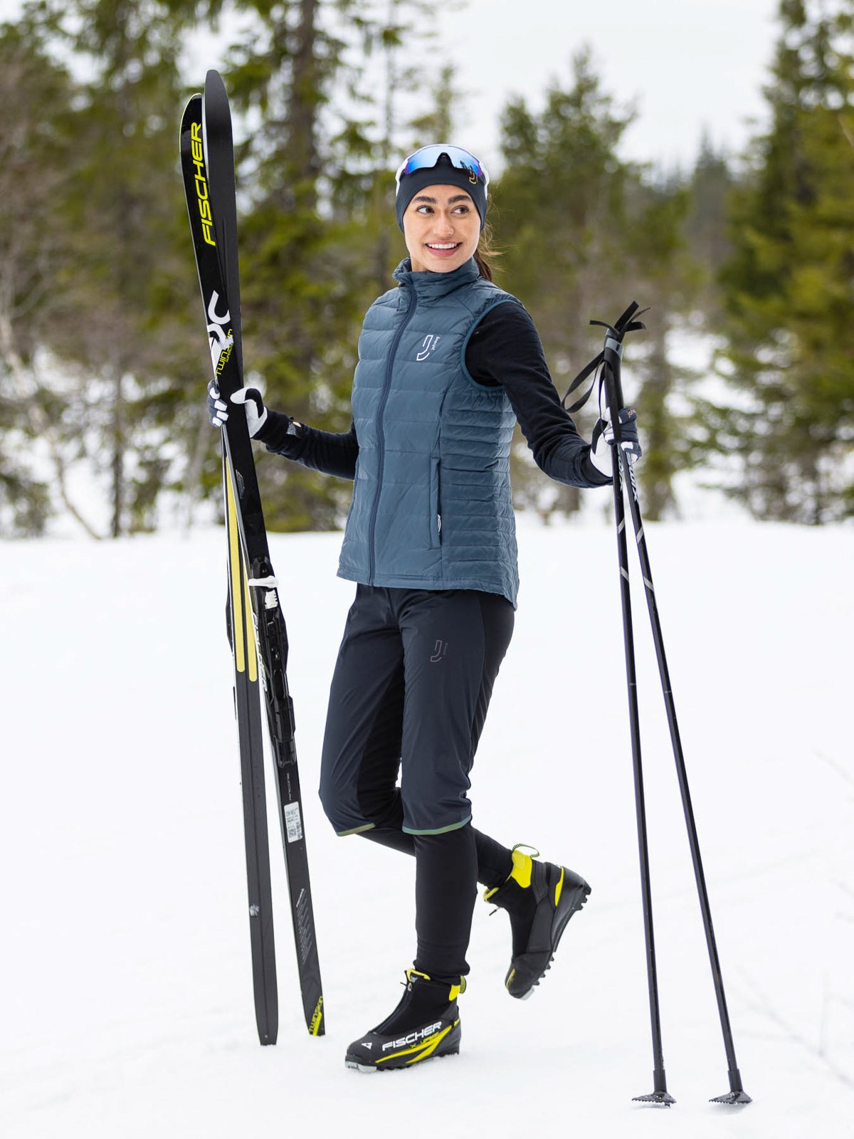 Johaug Radiate Down Vest MNAVY