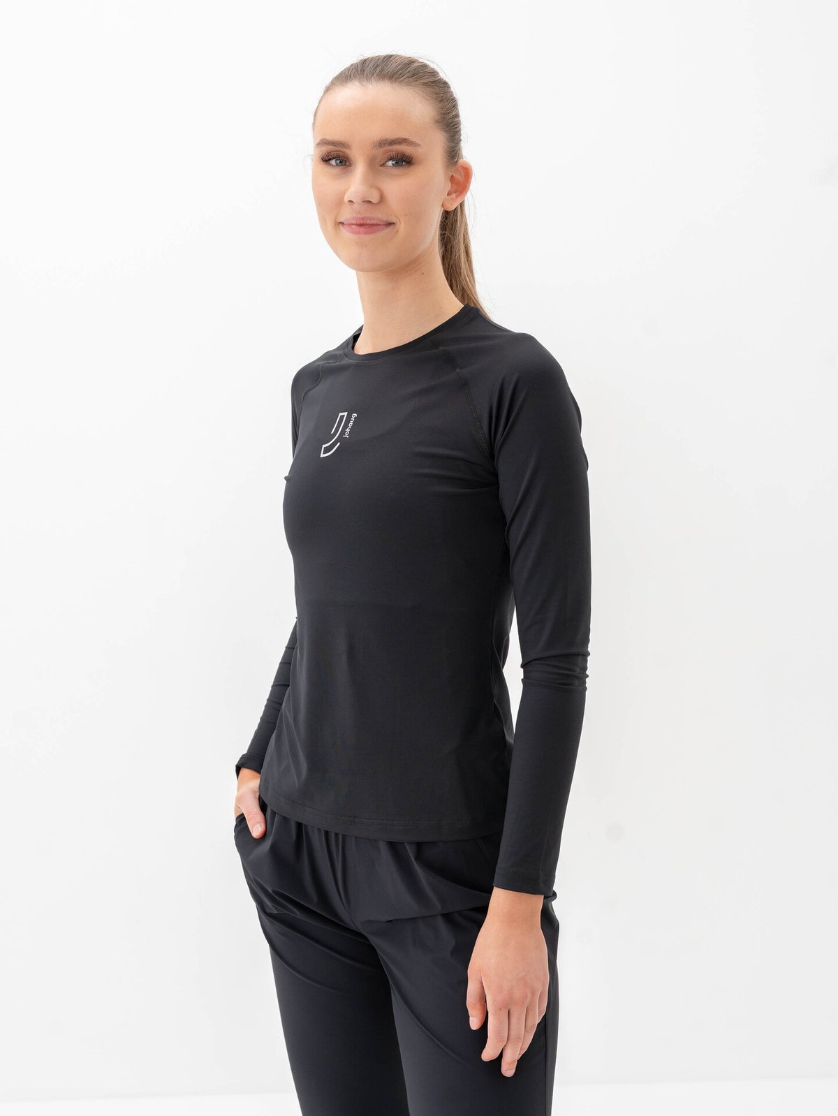 Johaug Elemental Long Sleeve 2.0 Coal Black