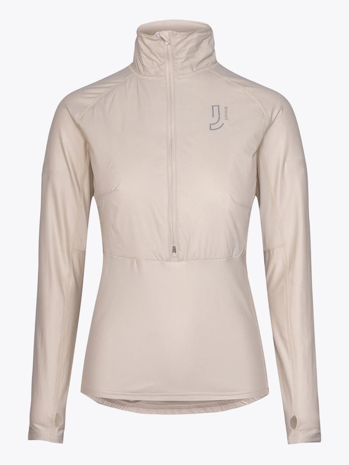 Johaug Gleam Primaloft Half Zip Light Beige