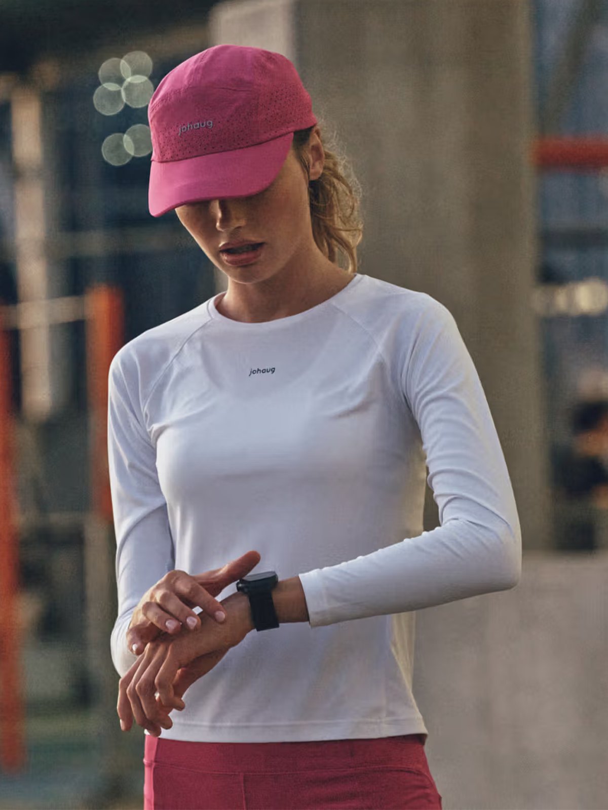 Johaug Energy Long Sleeve White