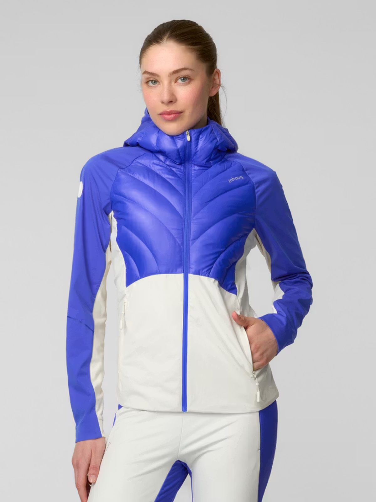 Johaug Devine Jacket Elektrisk Blå