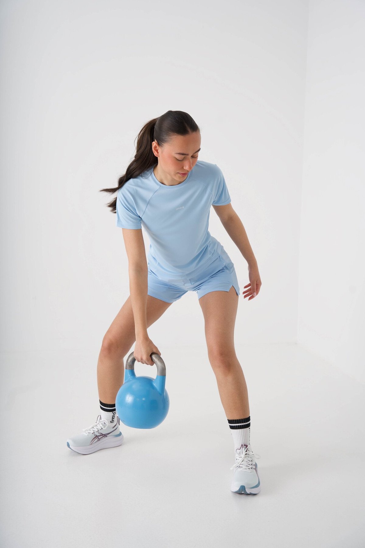 Johaug Energy Shorts Lyseblå