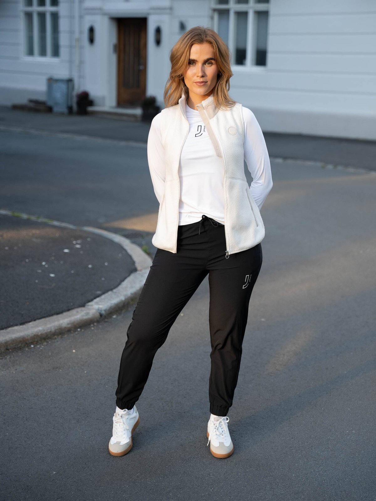 Johaug Fusion Pile Vest Tofu White