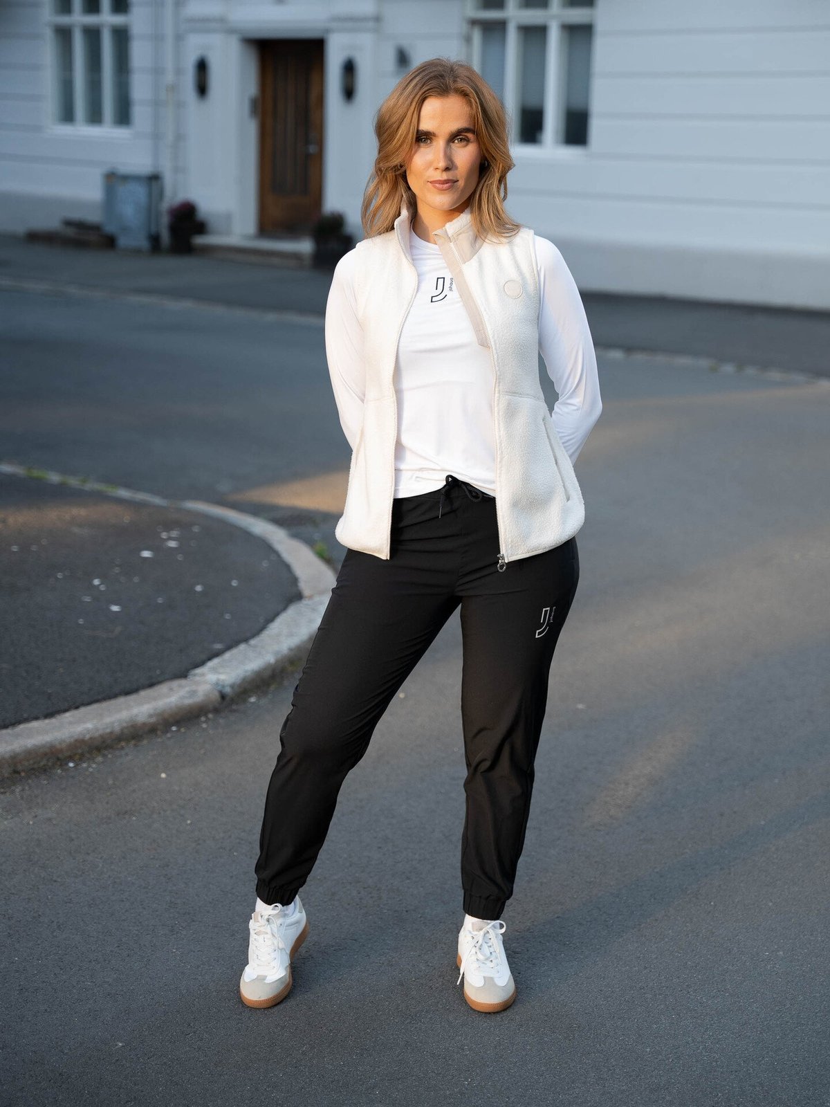 Johaug Fusion Pile Vest Tofu White