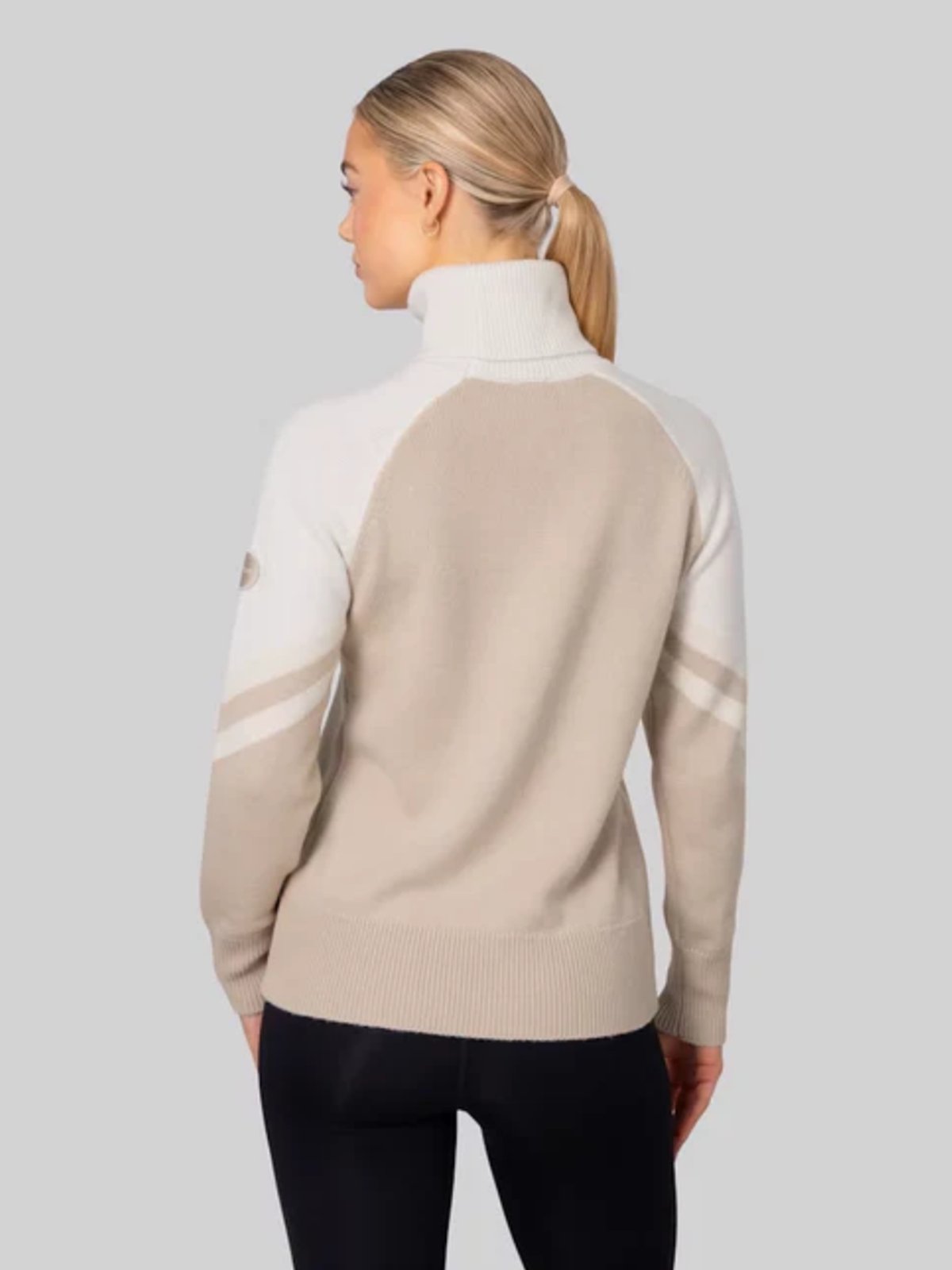 Johaug Alpine Woolmix Rollerneck Cment