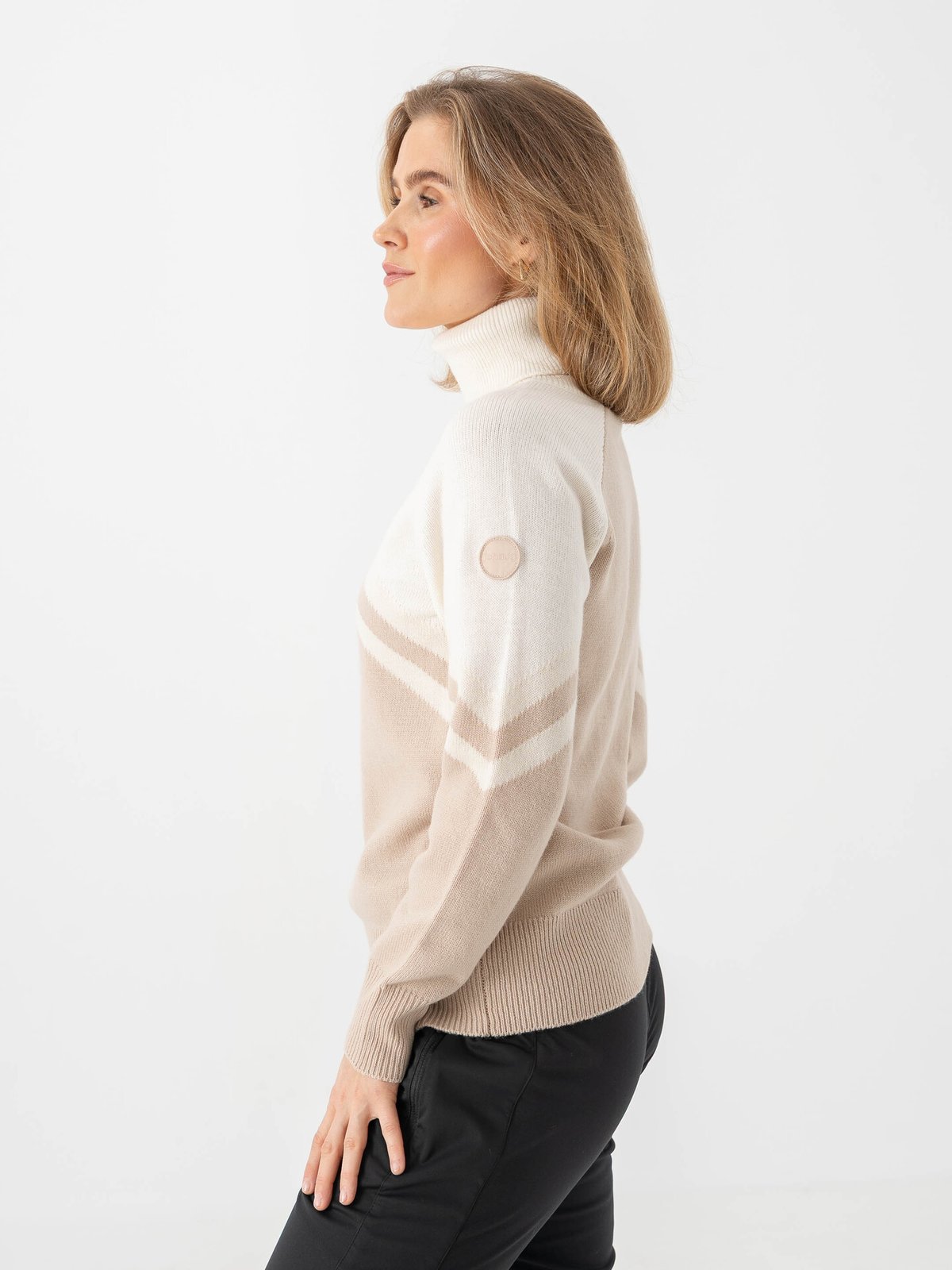 Johaug Alpine Woolmix Rollerneck Cment