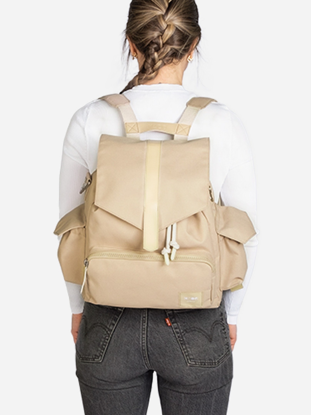 KAOS Ransel Changing Bag Beige
