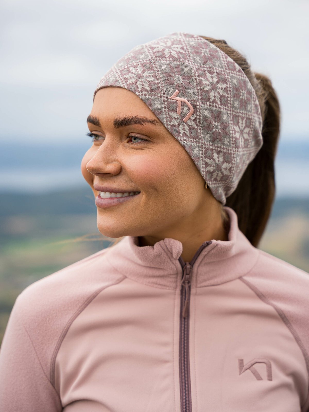 Kari Traa Rose Headband Taupe