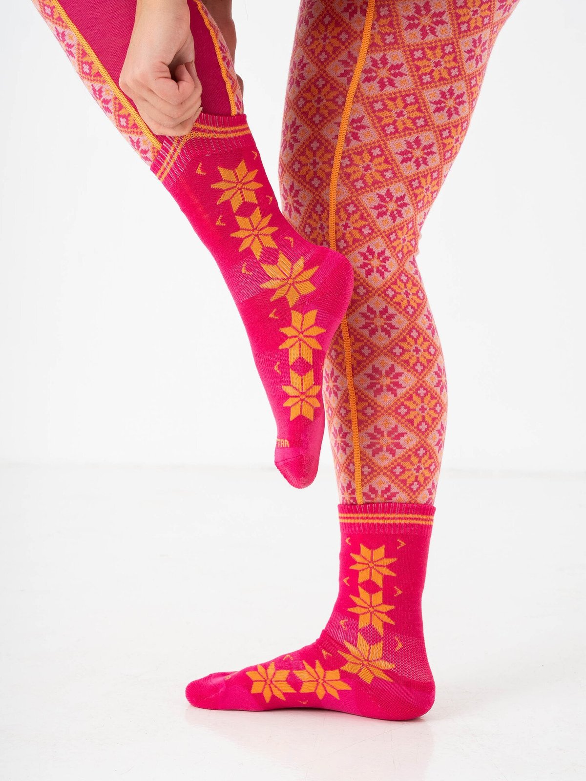 Kari Traa Vinst Wool Sock 2Pk Basic Pink