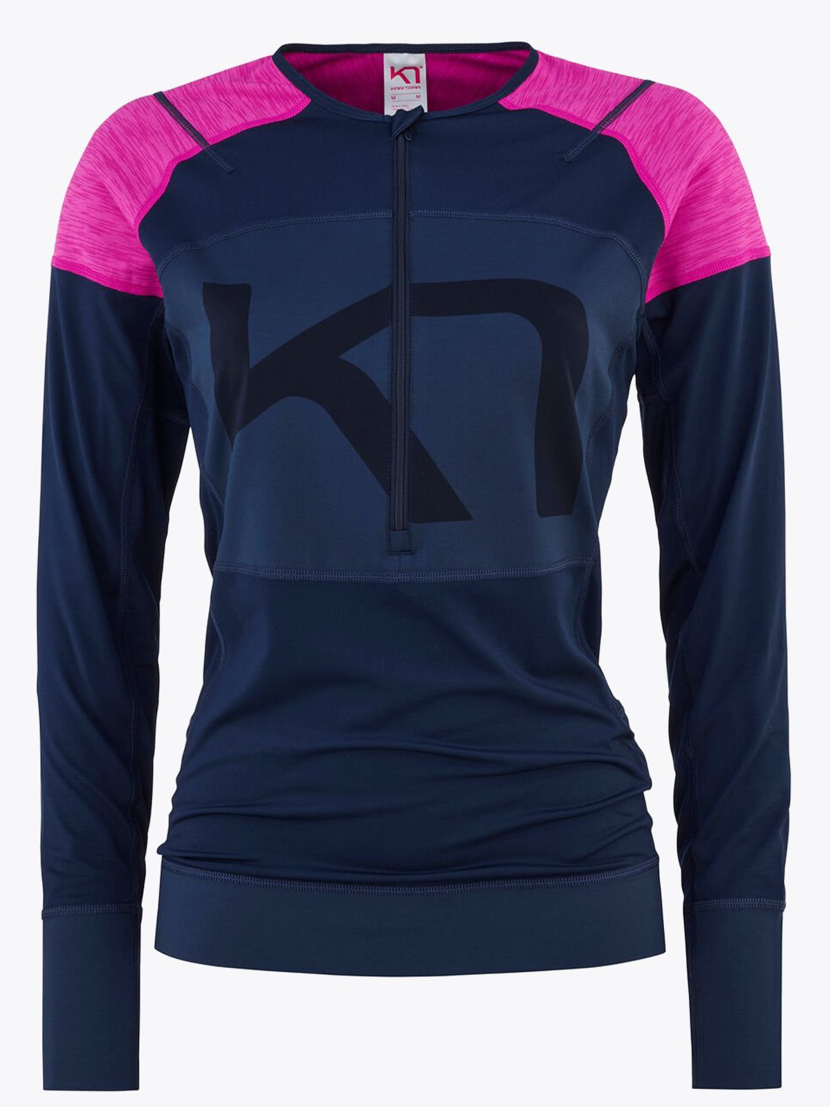 Kari Traa Stil Half Zip Recycled Royal Blue