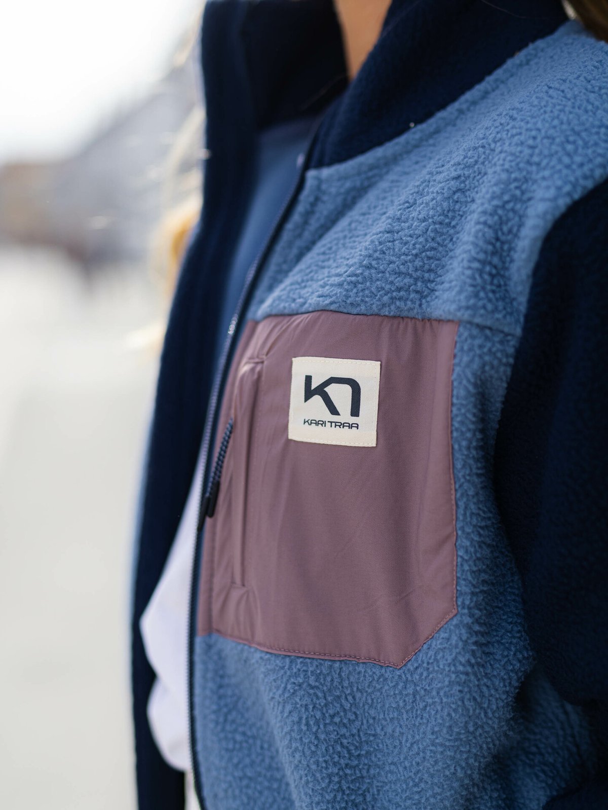 Kari Traa Røthe Midlayer Royal/Mørkblå