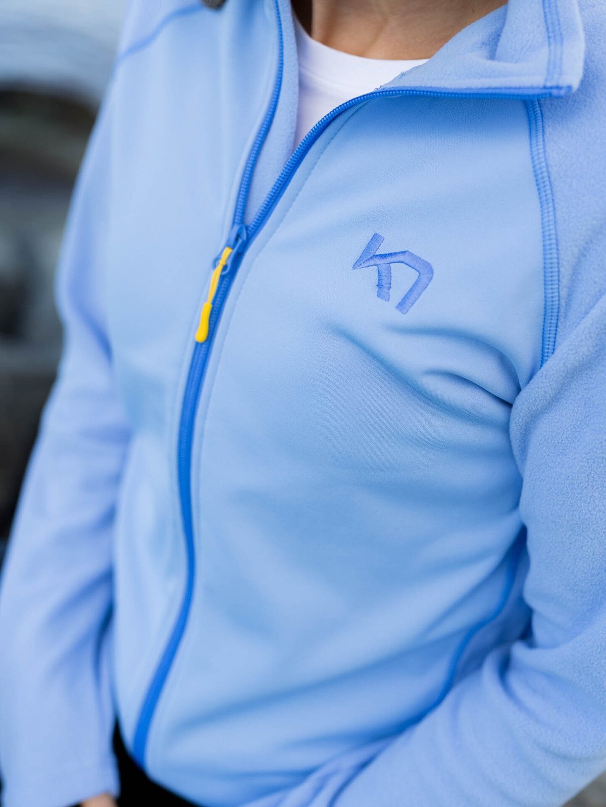 Kari Traa Kari Full Zip Fleece Pastel Light Blue